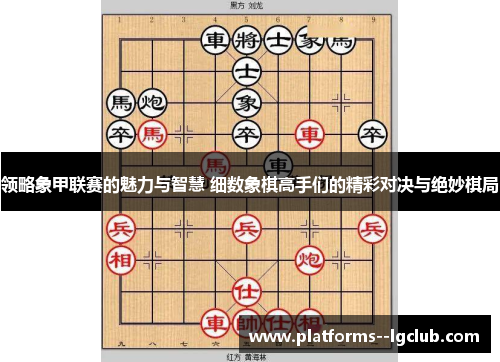 领略象甲联赛的魅力与智慧 细数象棋高手们的精彩对决与绝妙棋局